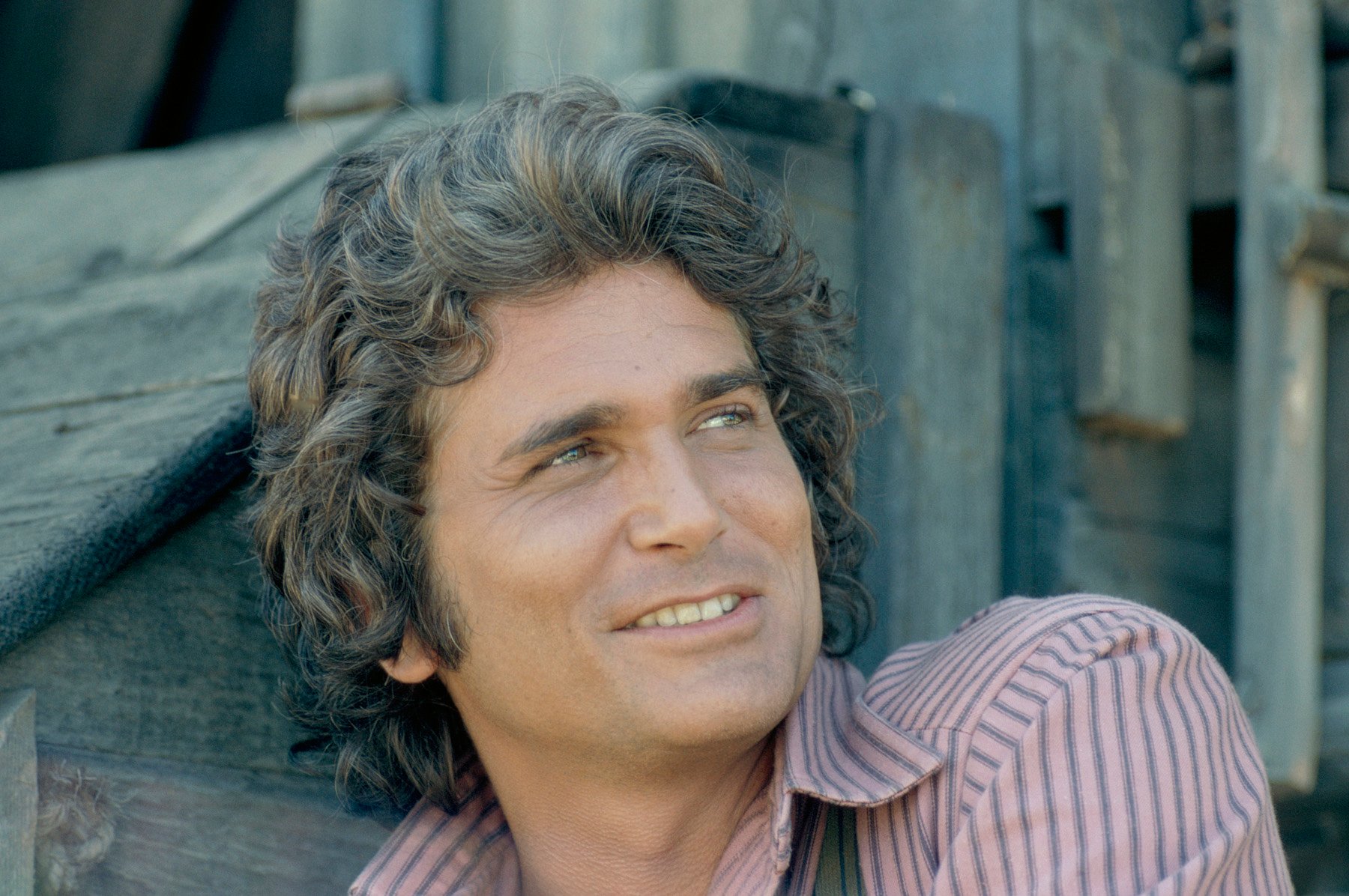 Michael Landon as Charles Philip Ingalls on 'Little House on the Prairie' 