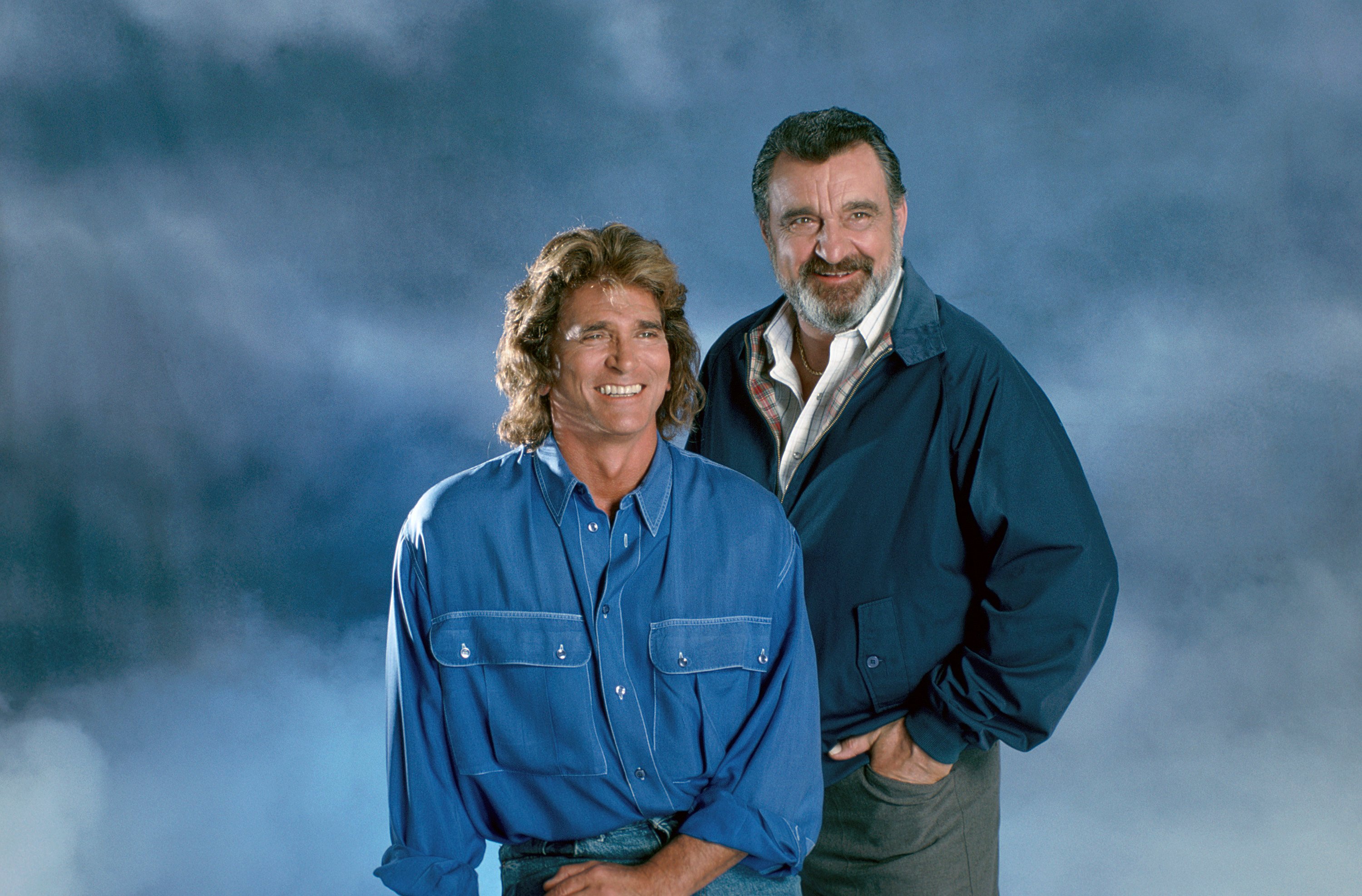 Michael Landon and Victor French of 'Highway to Heaven' 