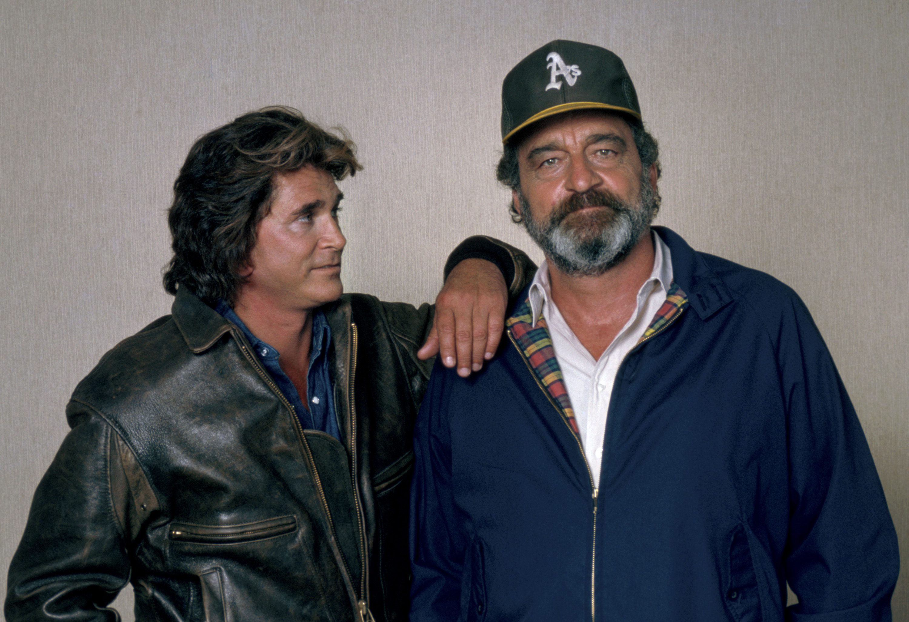 Michael Landon and Victor French of 'Highway to Heaven'