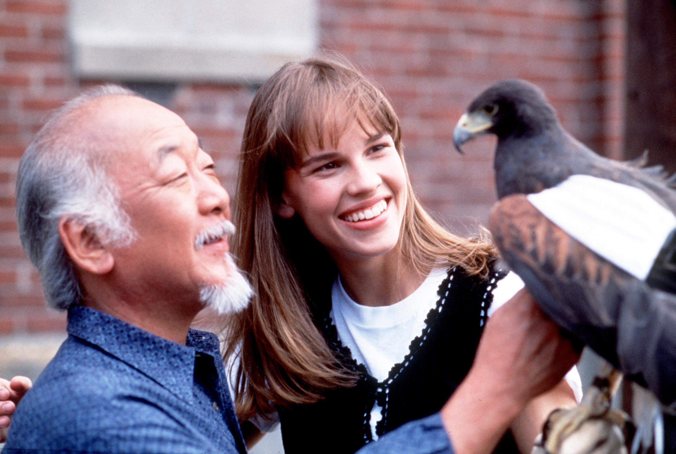 Mr. Miyagi and Julie