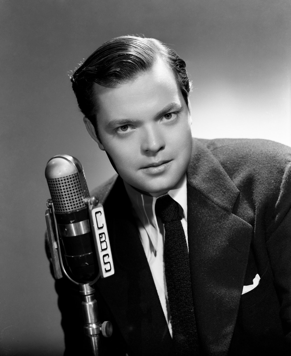 Orson Welles poses for a portrait in New York City