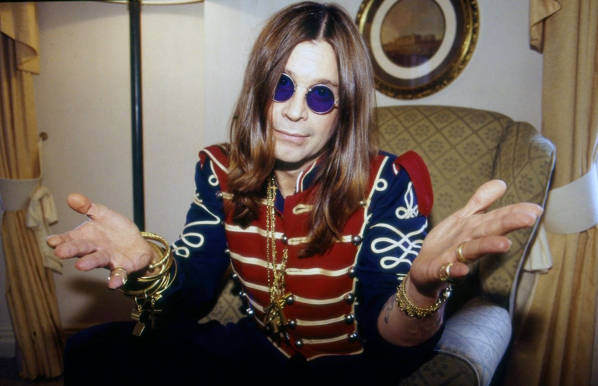 Ozzy Osbourne, portrait, London , United Kingdom, 1991.