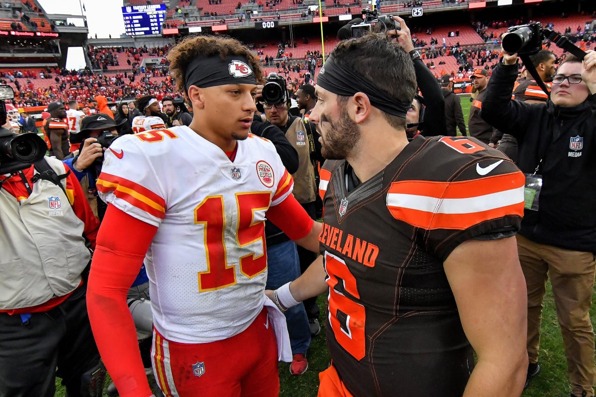 Patrick Mahomes Baker Mayfield