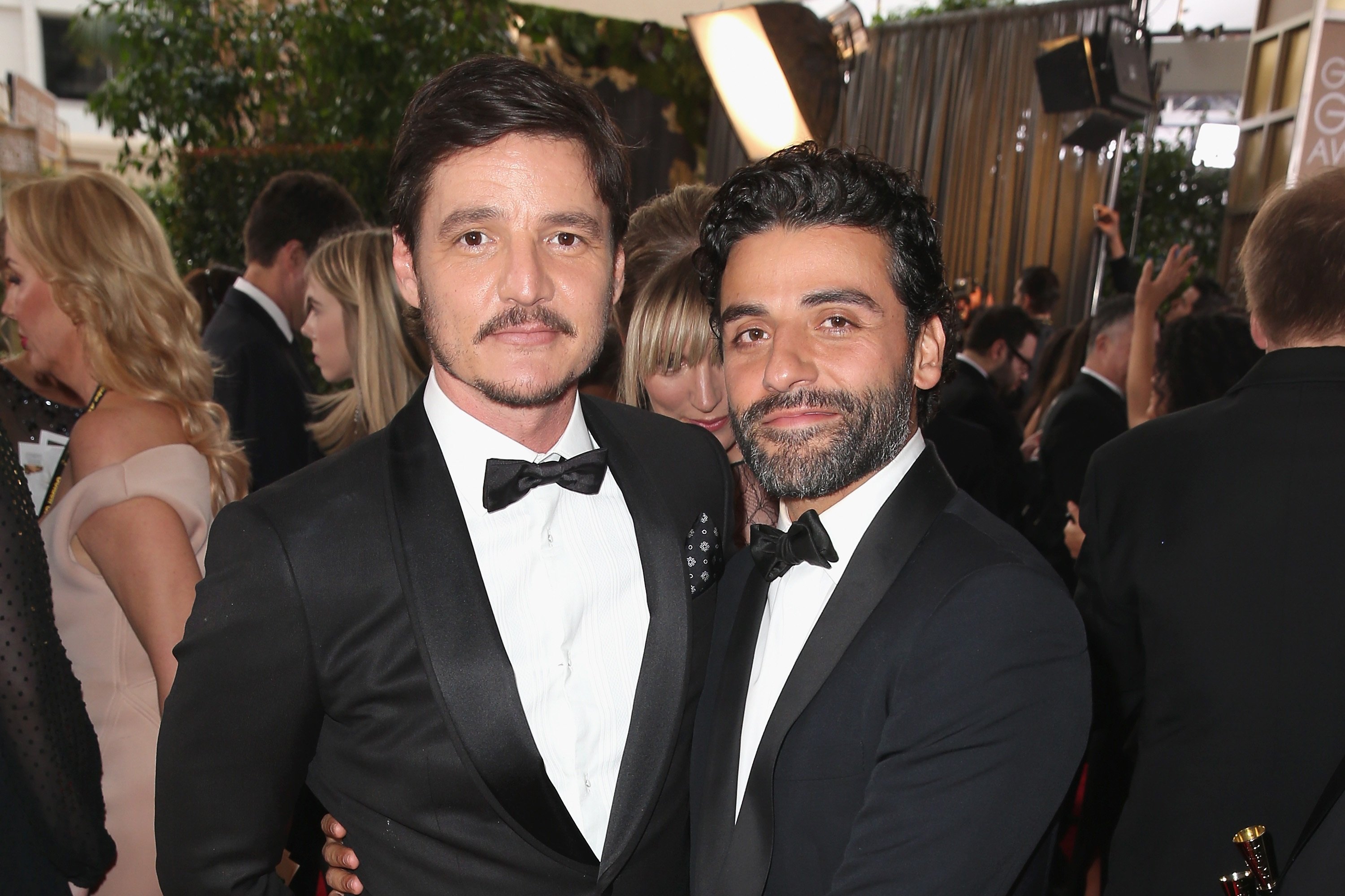 Pedro Pascal and Oscar Isaac