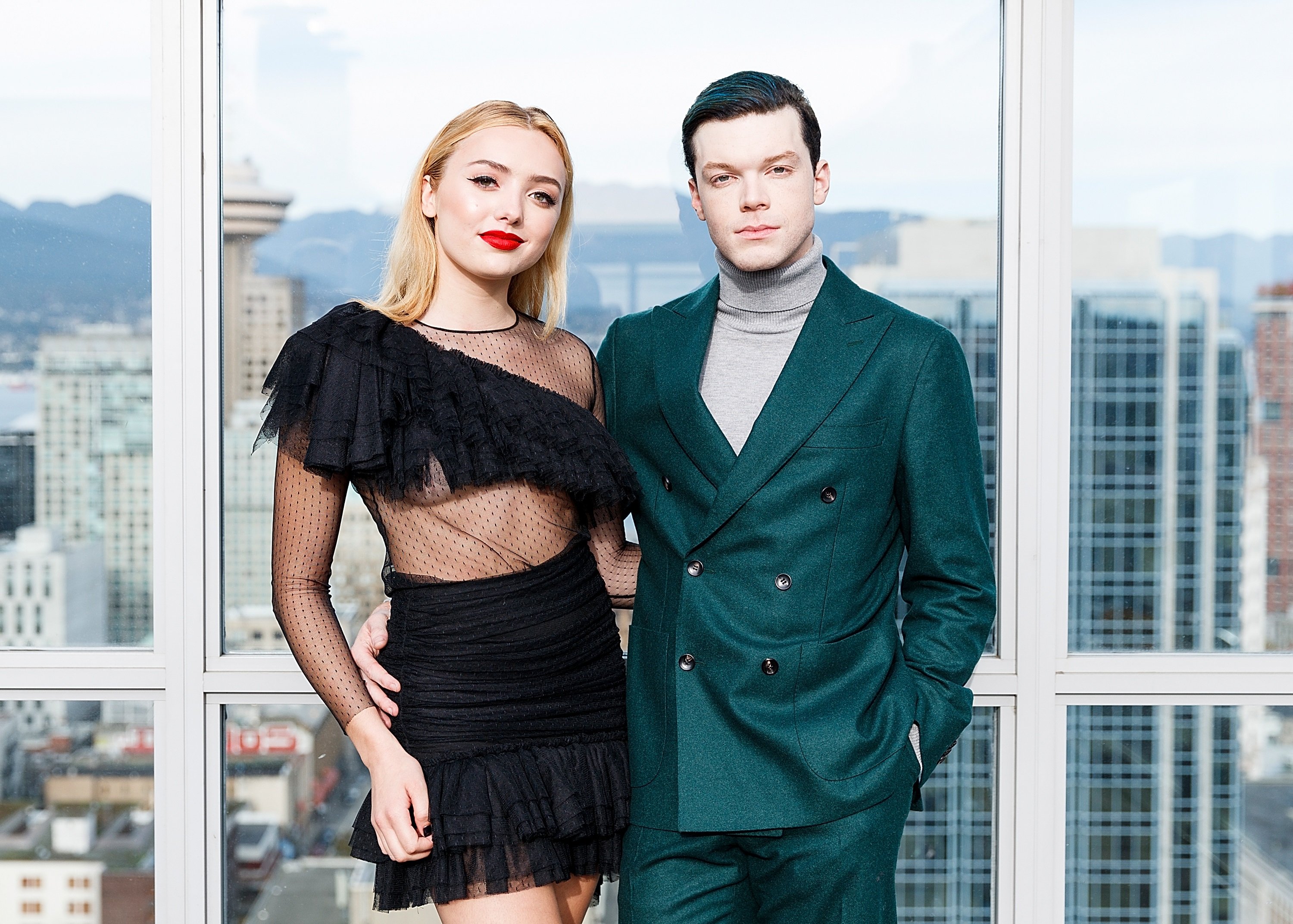 Peyton List and Cameron Monaghan