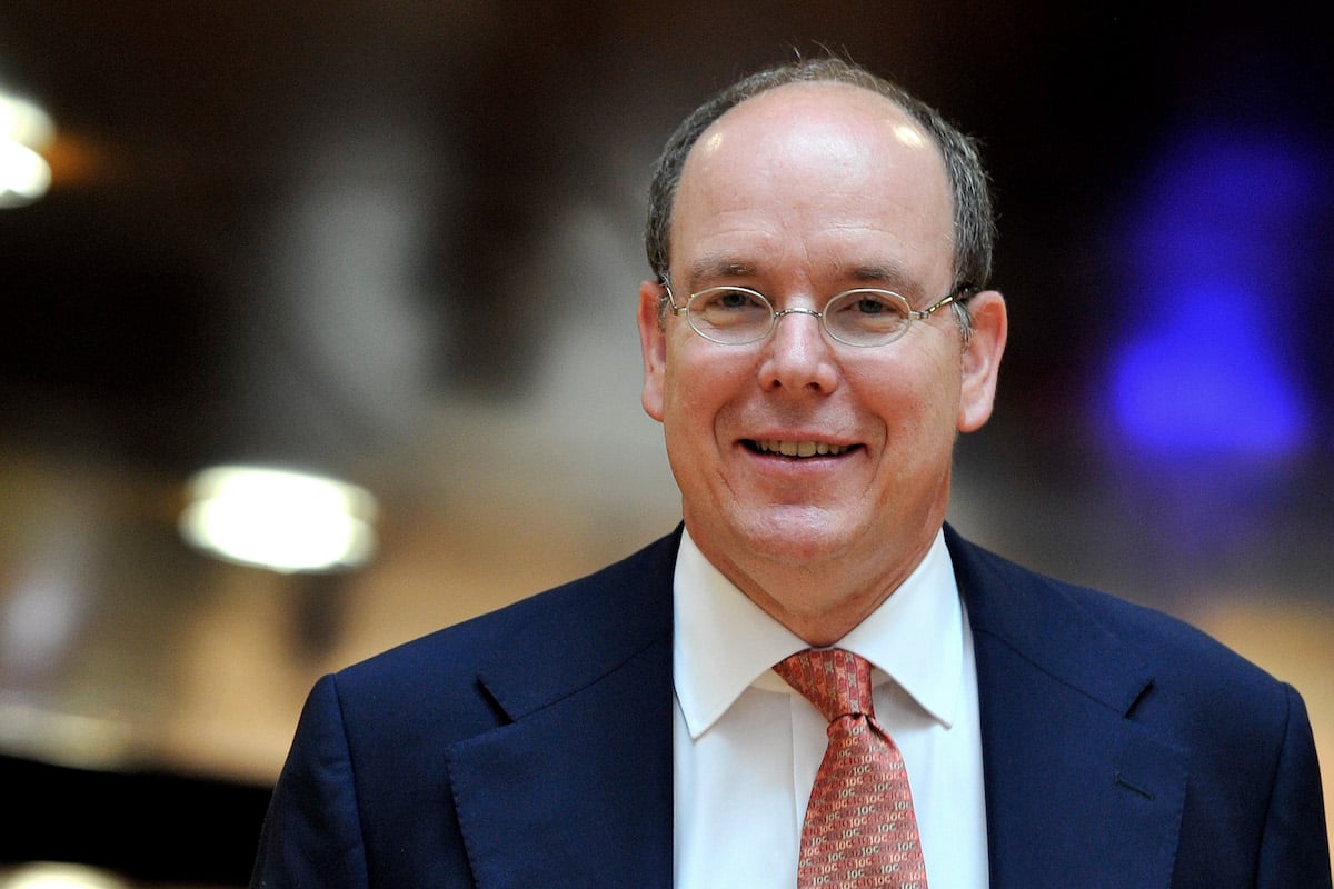 Prince Albert II of Monaco enters the presentation room for the 3rd Summer Youth Olympic Games in 2018 bid on July 4, 2013 in Lausanne, Switzerland.