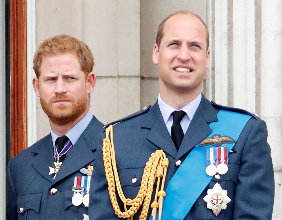 Prince Harry, Duke of Sussex and Prince William, Duke of Cambridge in 2018