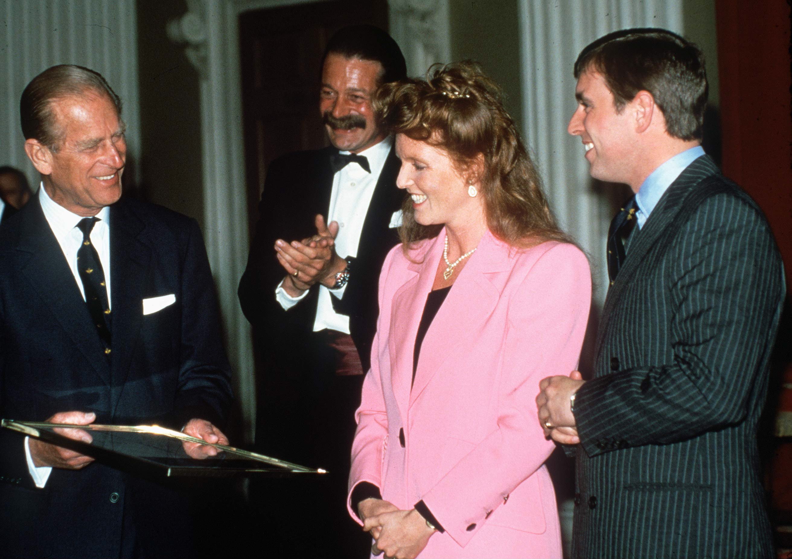  Prince Philip, Sarah Ferguson, and Prince Andrew