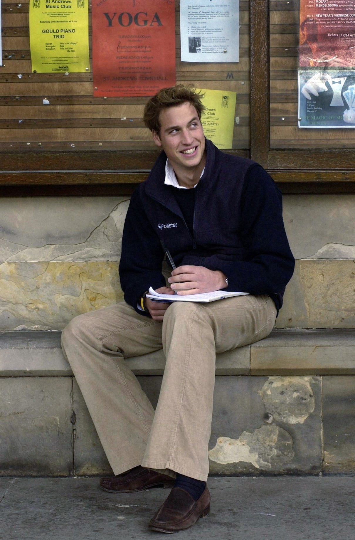Prince William at the University of St. Andrews