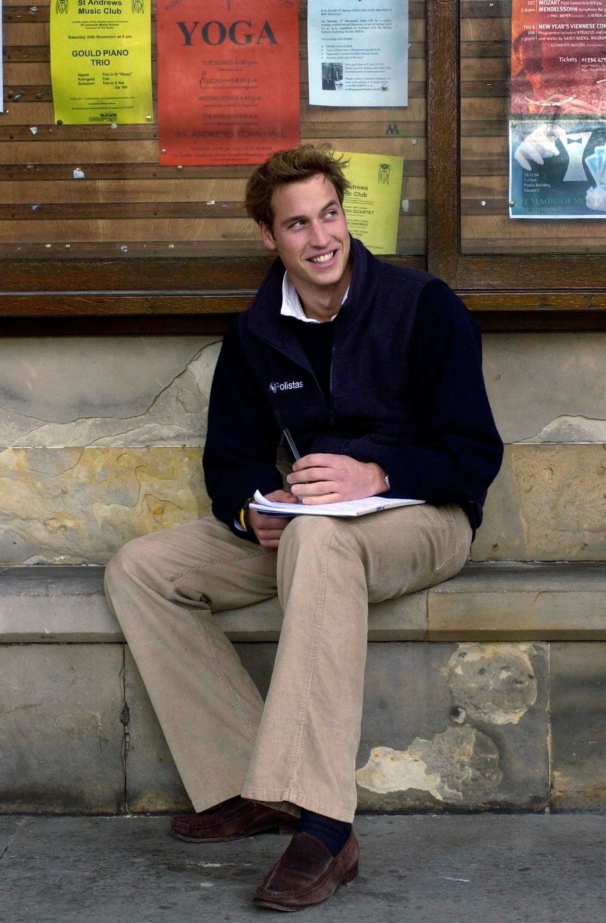 Prince William at the University of St. Andrews