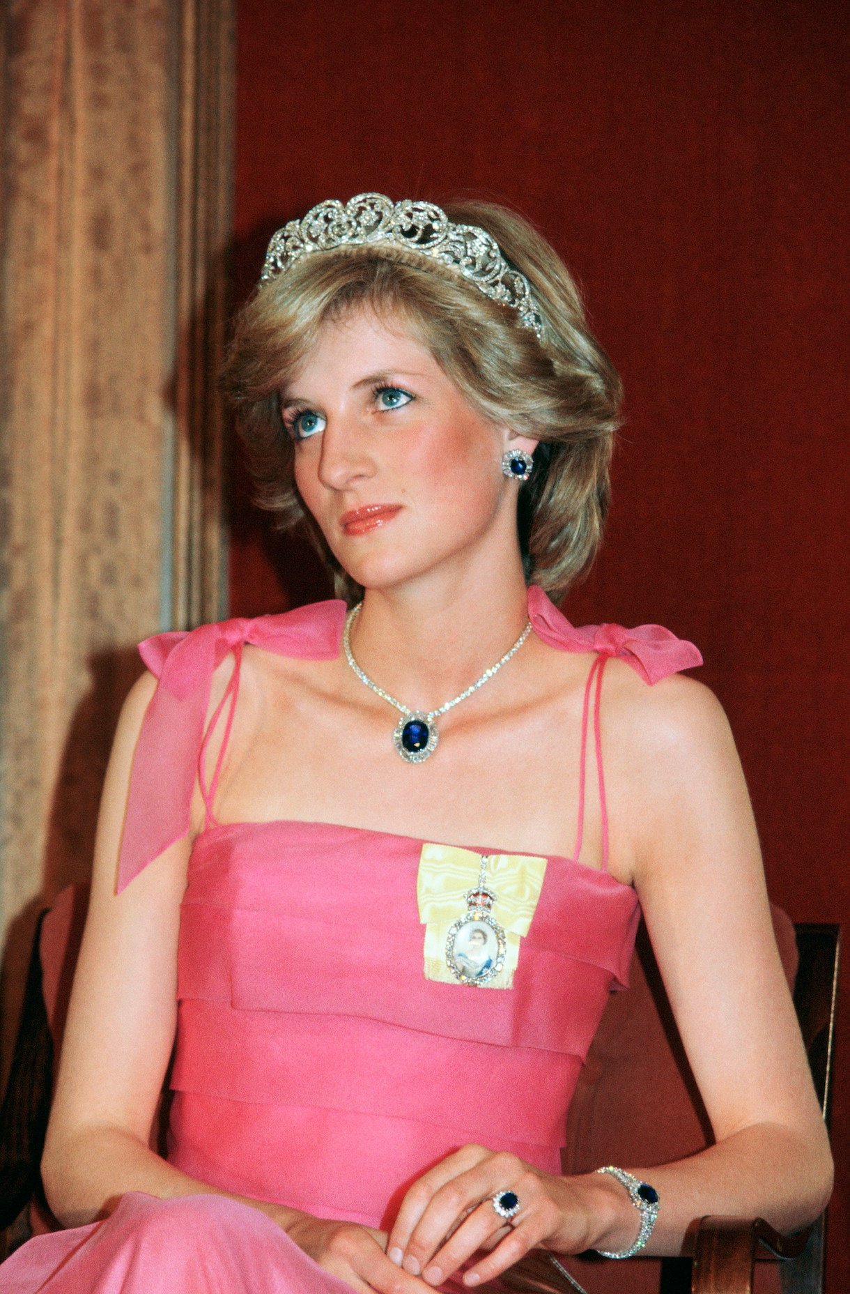 Princess Diana, Wearing The Spencer Family Tiara