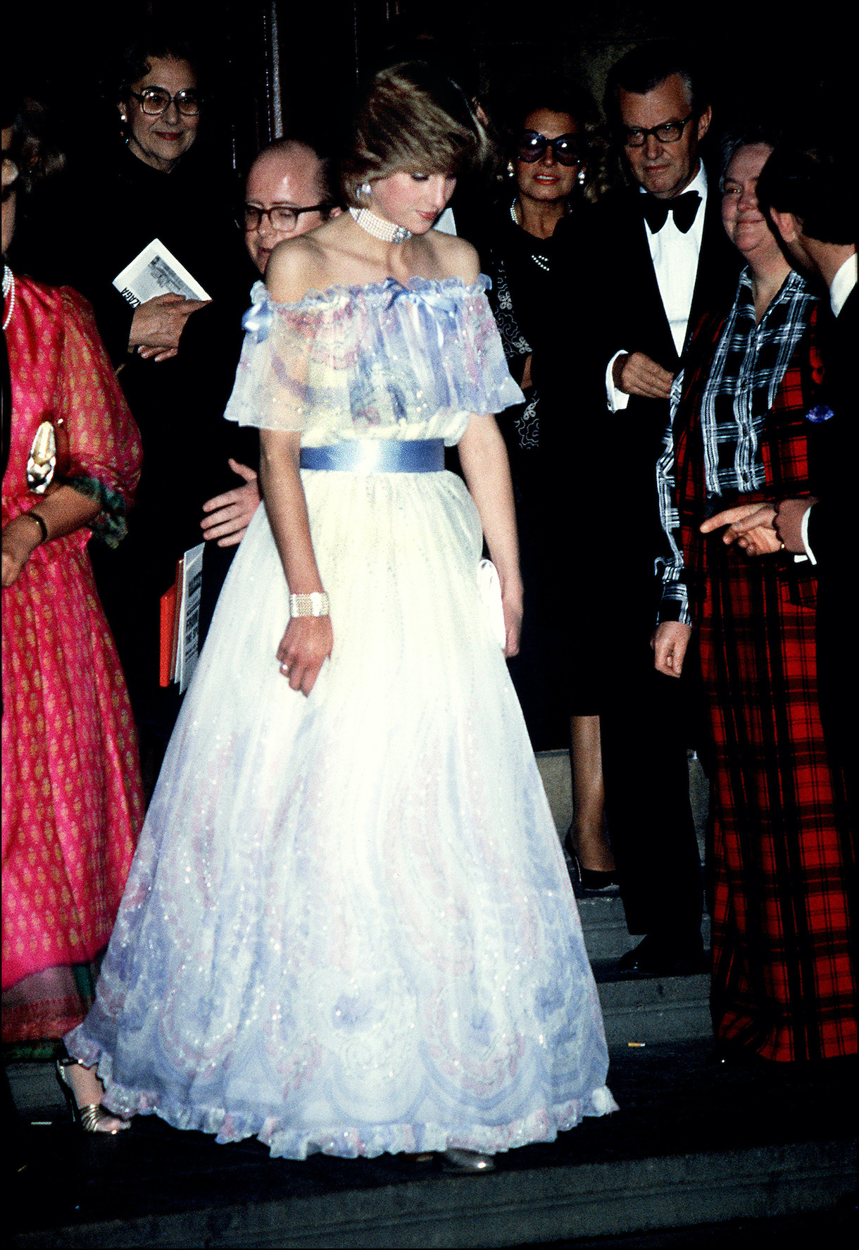 The Princess of Wales attends a gala recital evening at the Victoria and Albert Museum in 1981