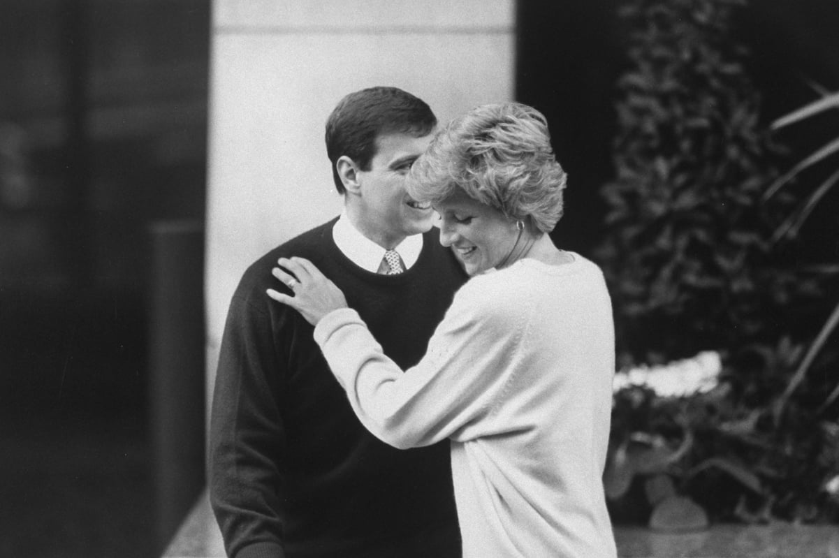 Prince Andrew and Princess Diana