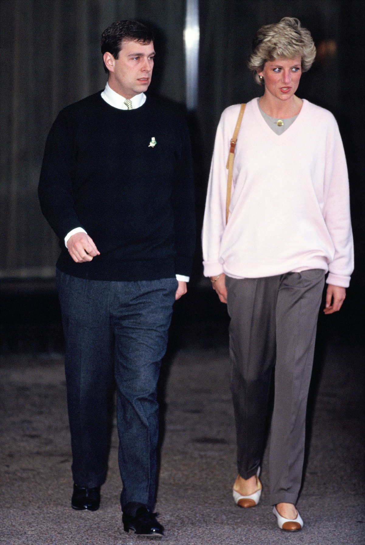 Princess Diana and Prince Andrew 