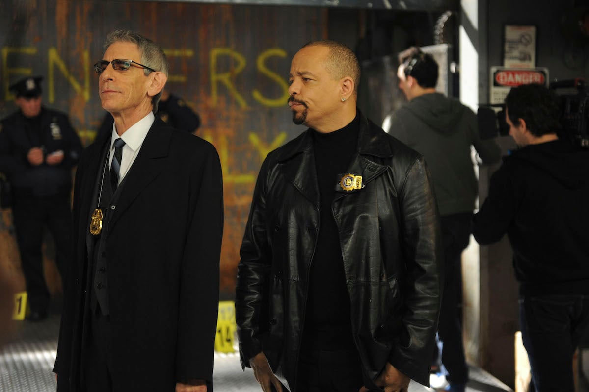 Richard Belzer and Ice-T in 'Law & Order: SVU'