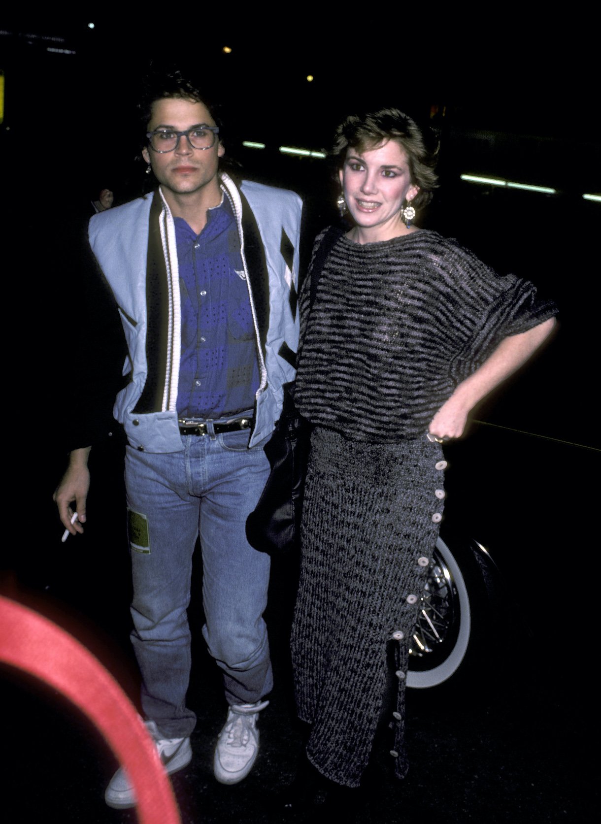 Rob Lowe and Melissa Gilbert