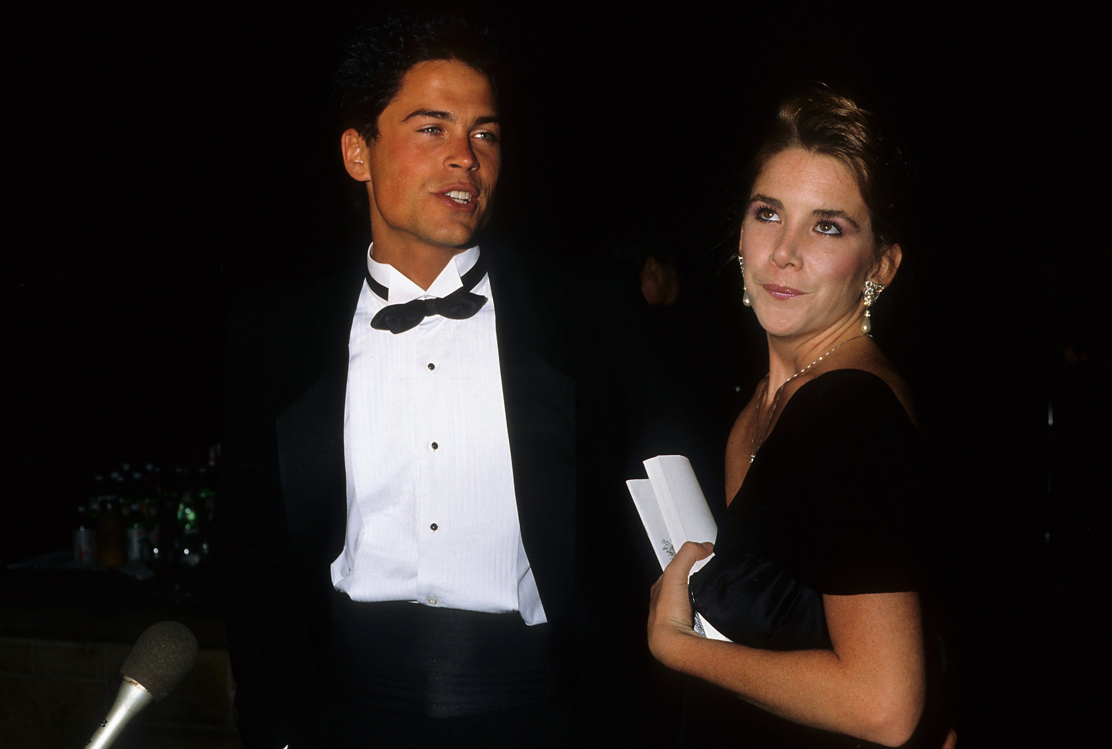 Rob Lowe and Melissa Gilbert