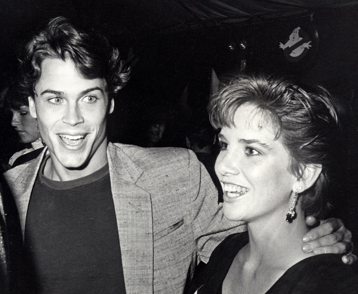 Rob Lowe and Melissa Gilbert