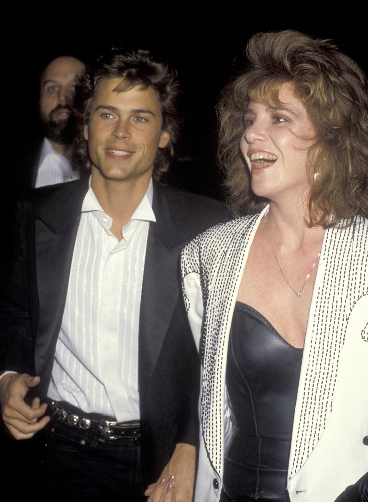 Rob Lowe and Melissa Gilbert 