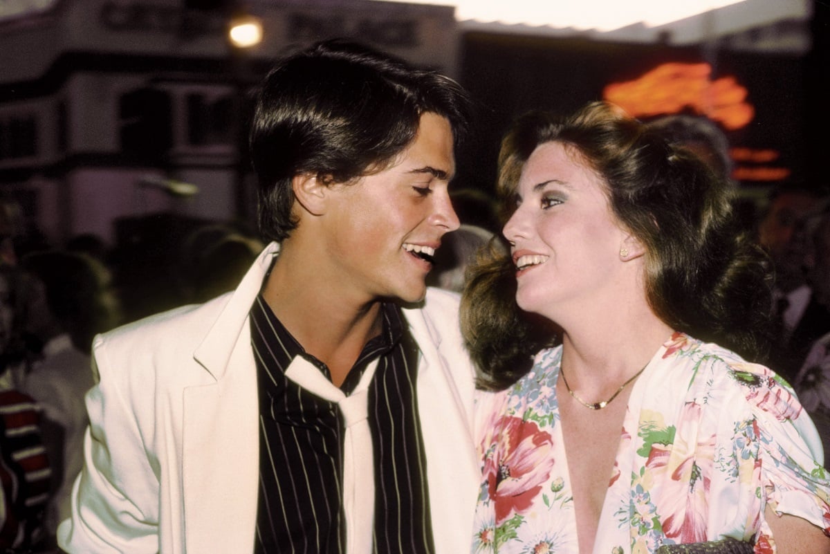 Rob Lowe and Melissa Gilbert 