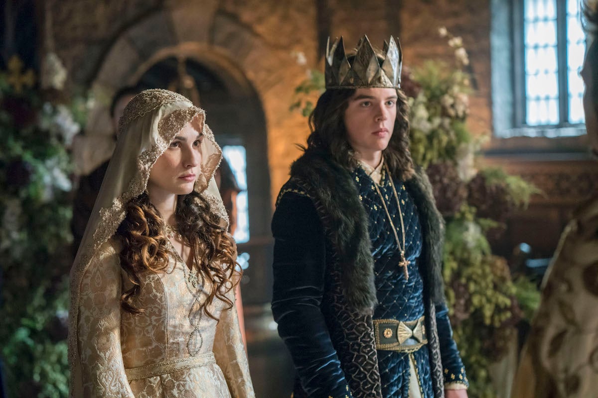 Roisin Murphy and Ferdia Walsh-Peelo in 'Vikings'