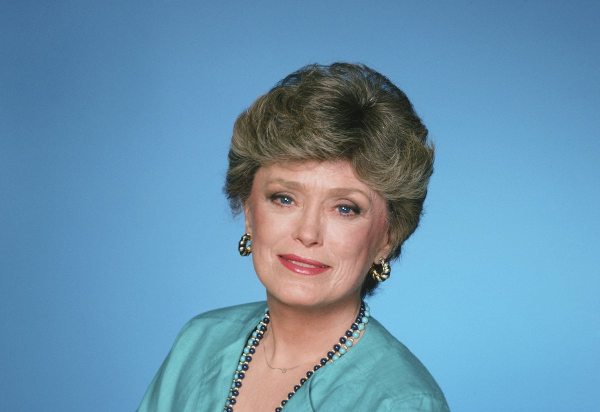 Rue McClanahan as Blanche Devereaux on 'The Golden Girls.'