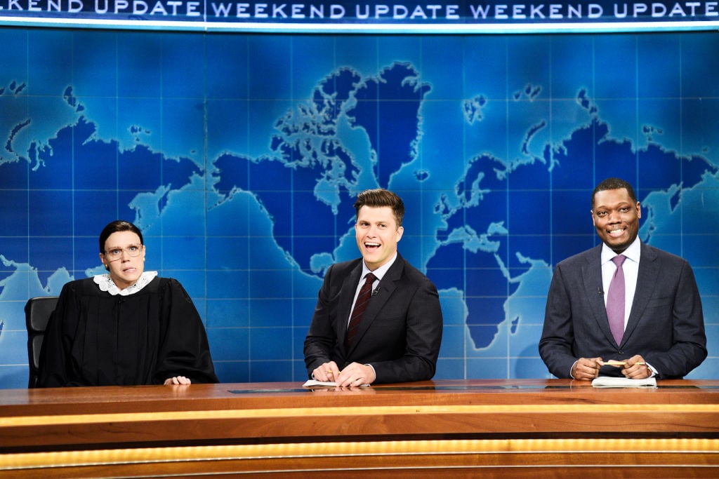 Saturday Night Live Weekend Update cast