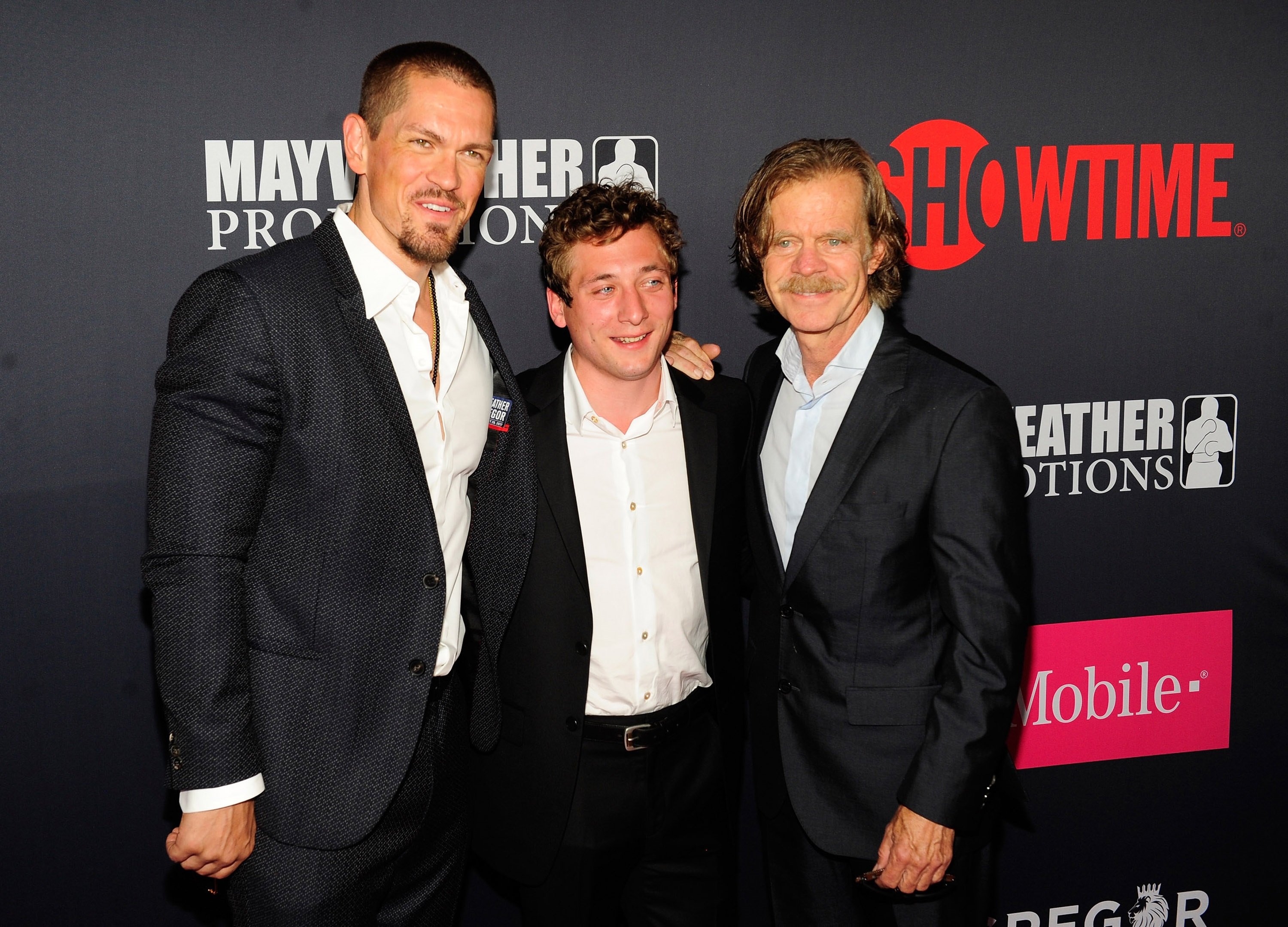 'Shameless' Actors Steve Howey, Jeremy Allen White and William H. Macy