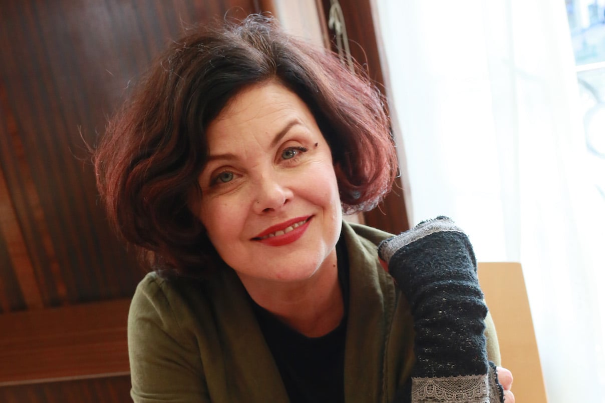 Sherilyn Fenn at the 2017 'Twin Peaks' UK Festival