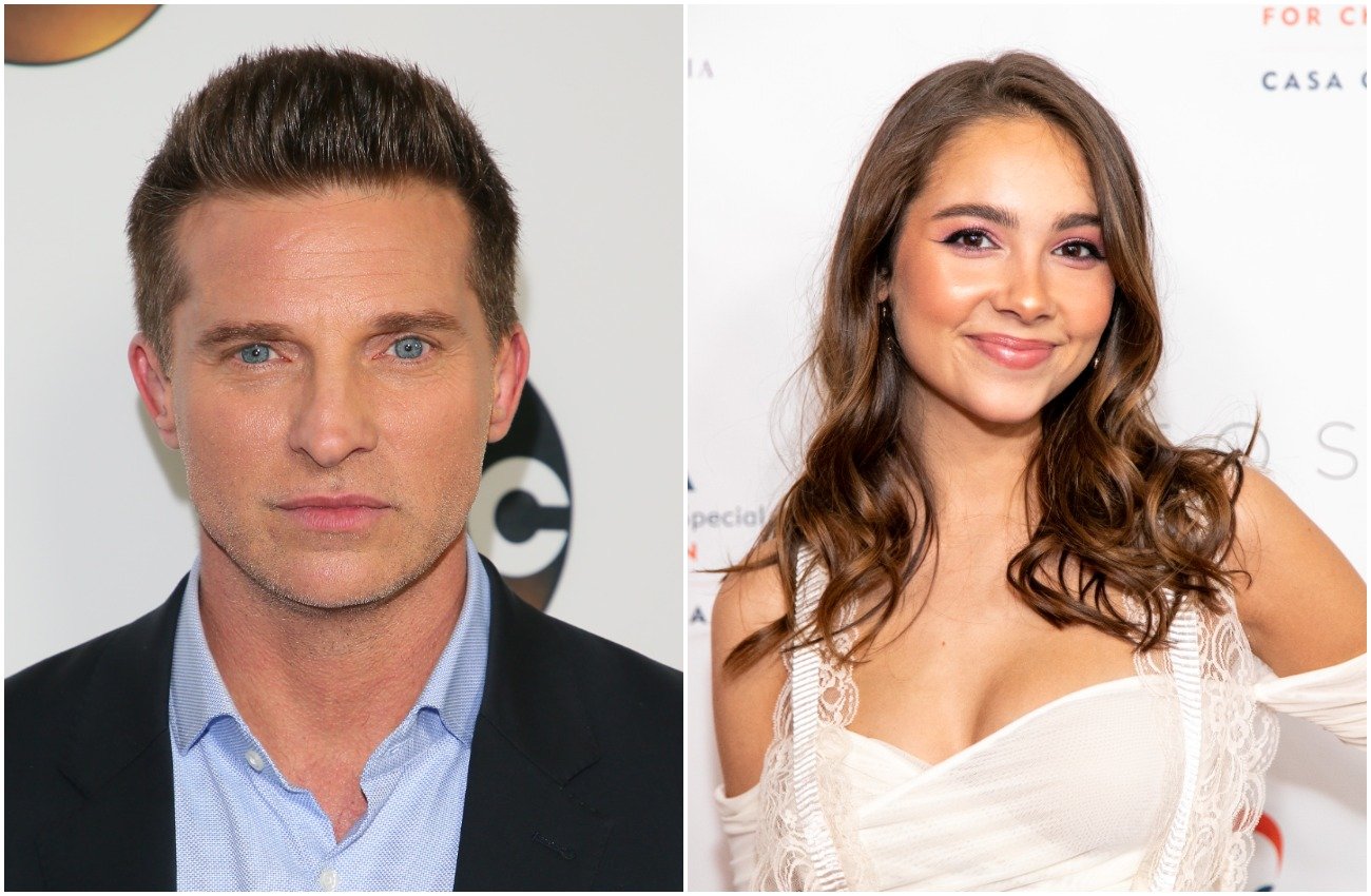 Steve Burton and Haley Pullos