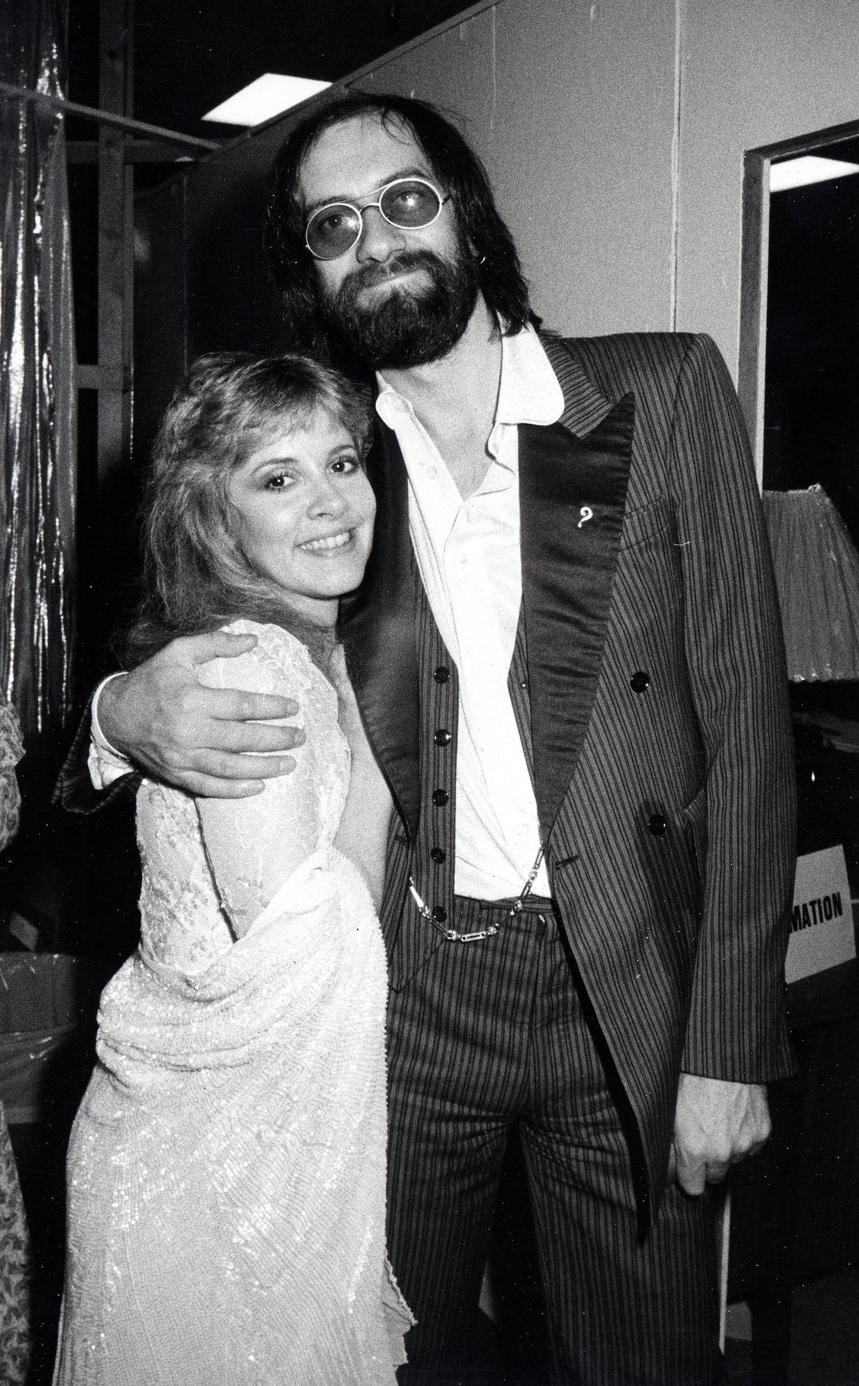 Stevie Nicks and Mick Fleetwood