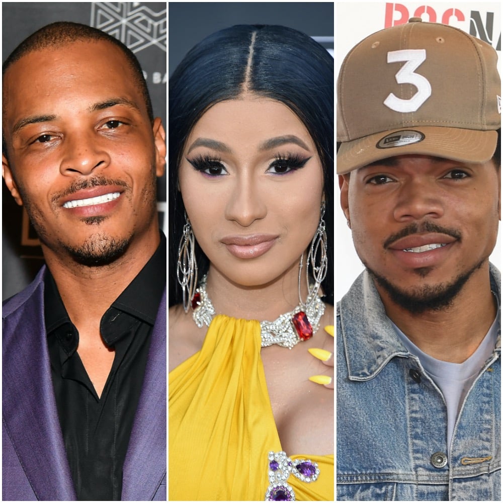 T.I., Cardi B, and Chance the Rapper