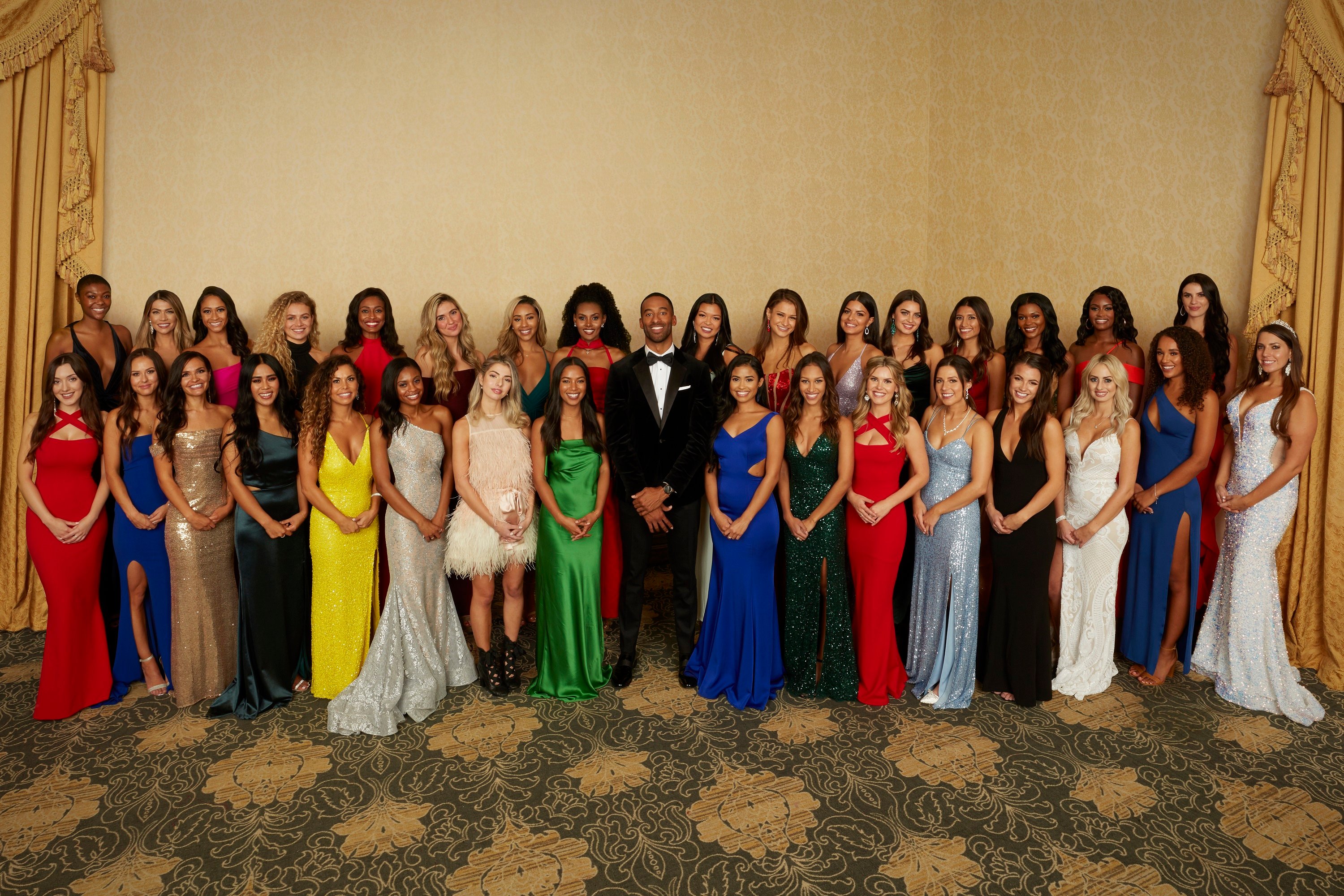 'The Bachelor' lead Matt James and his 32 contestants