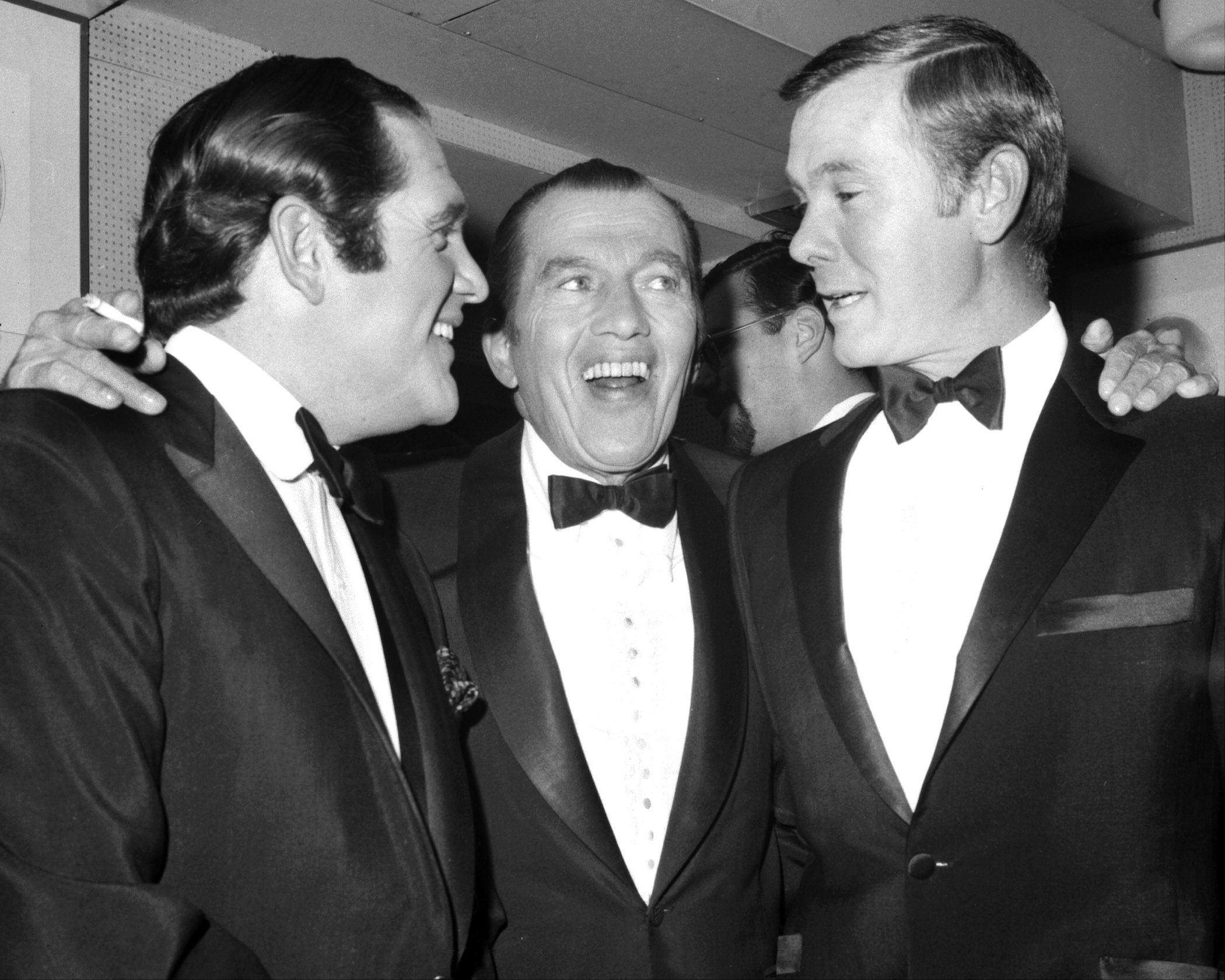 Comedian Alan King and Ed Sullivan from 'The Ed Sullivan Show'