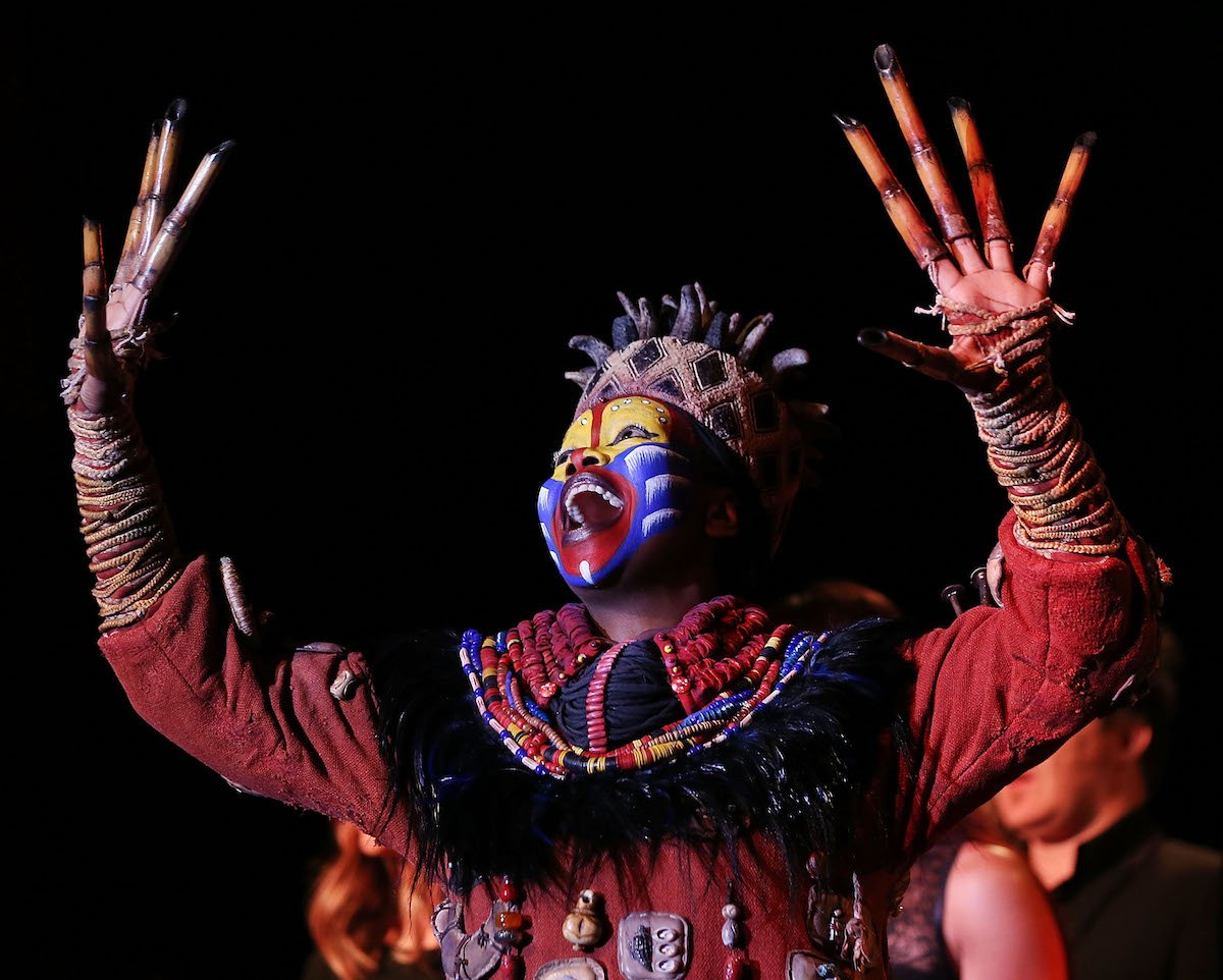 "The Lion King" at the 10th anniversary celebration of The Million Dollar Lunch at the Park Hyatt on October 17, 2014 in Melbourne, Australia | Michael Dodge/Getty Images