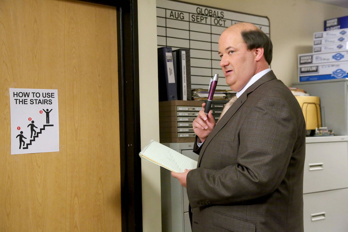 Brian Baumgartner as Kevin Malone on 'The Office'