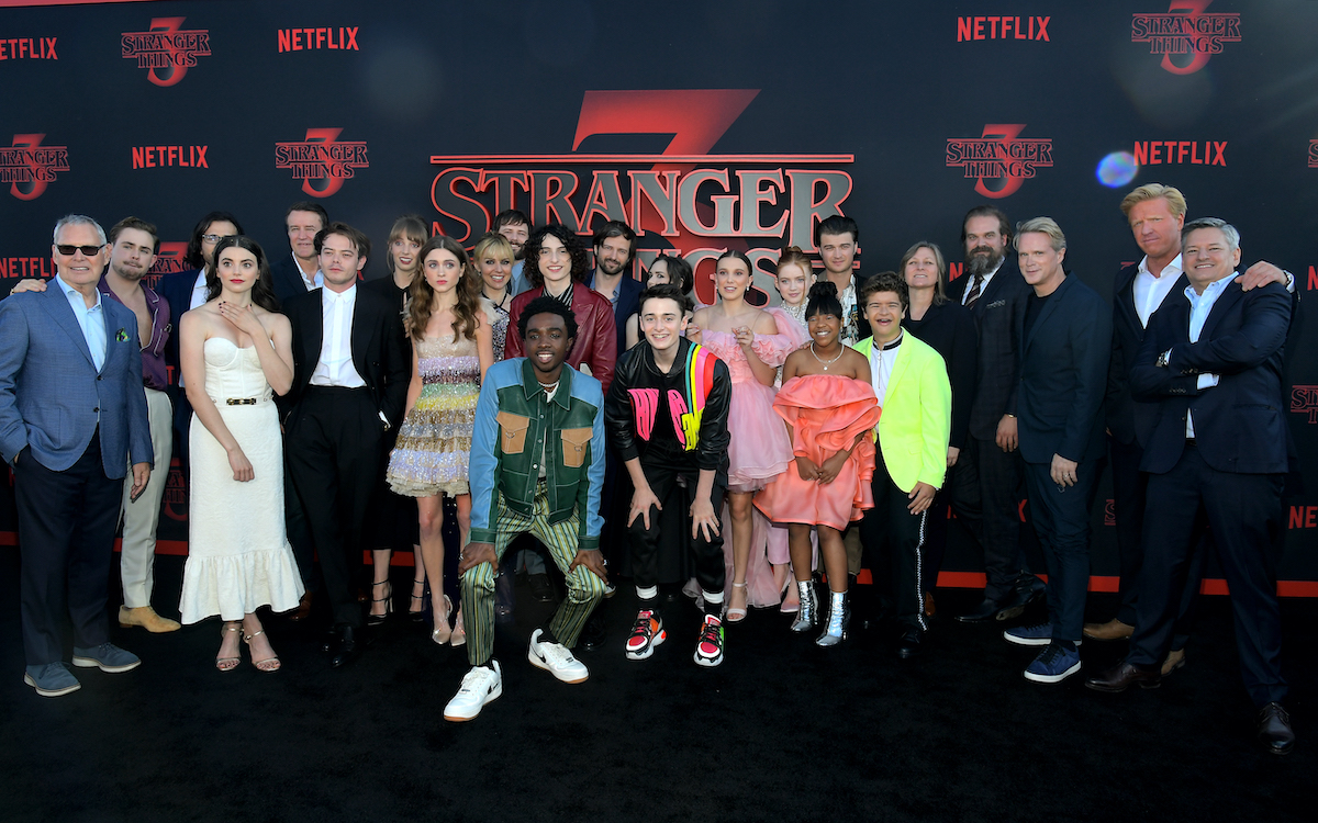 The 'Stranger Things' cast and crew