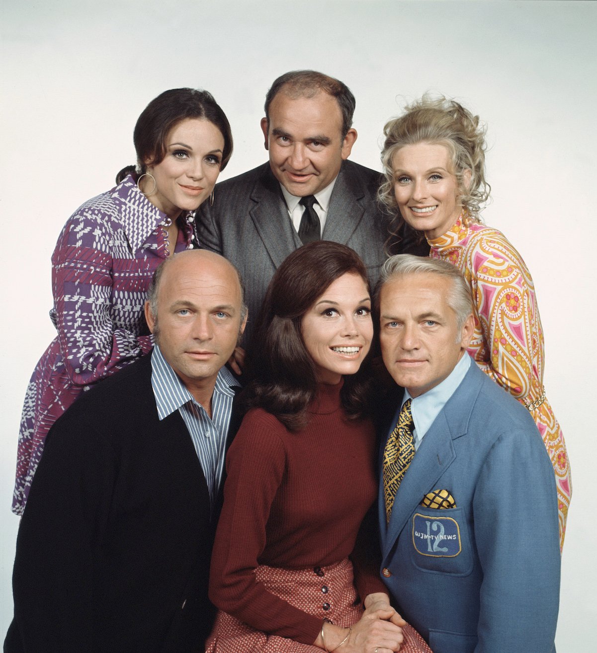 The cast of 'The Mary Tyler Moore Show'