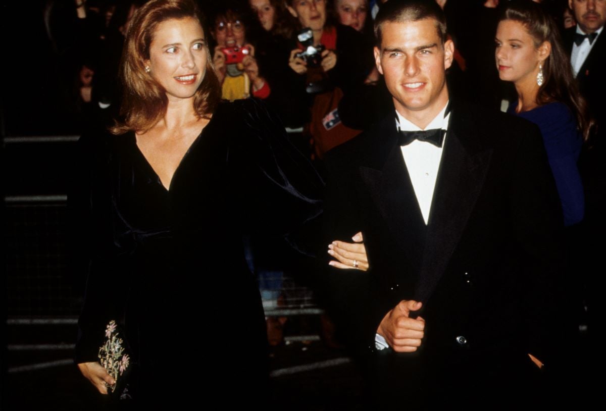 Tom Cruise and Mimi Rogers