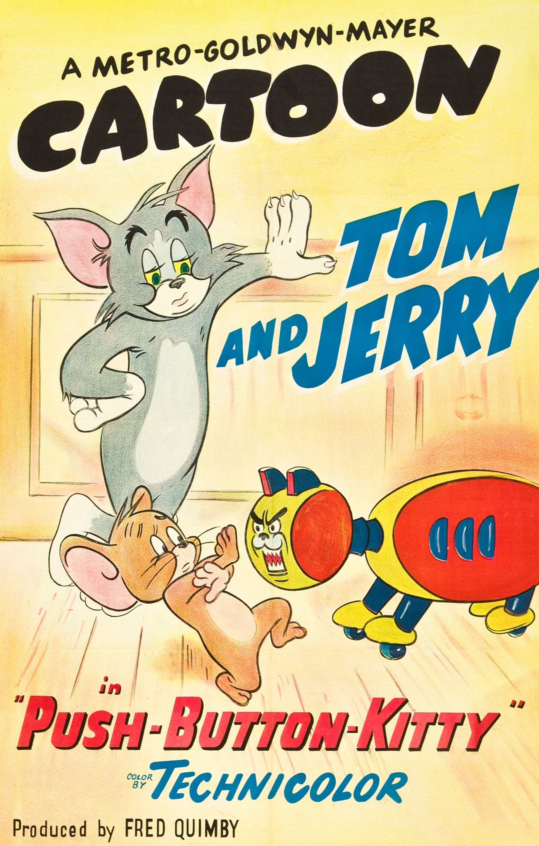 Cartoon characters Tom & Jerry