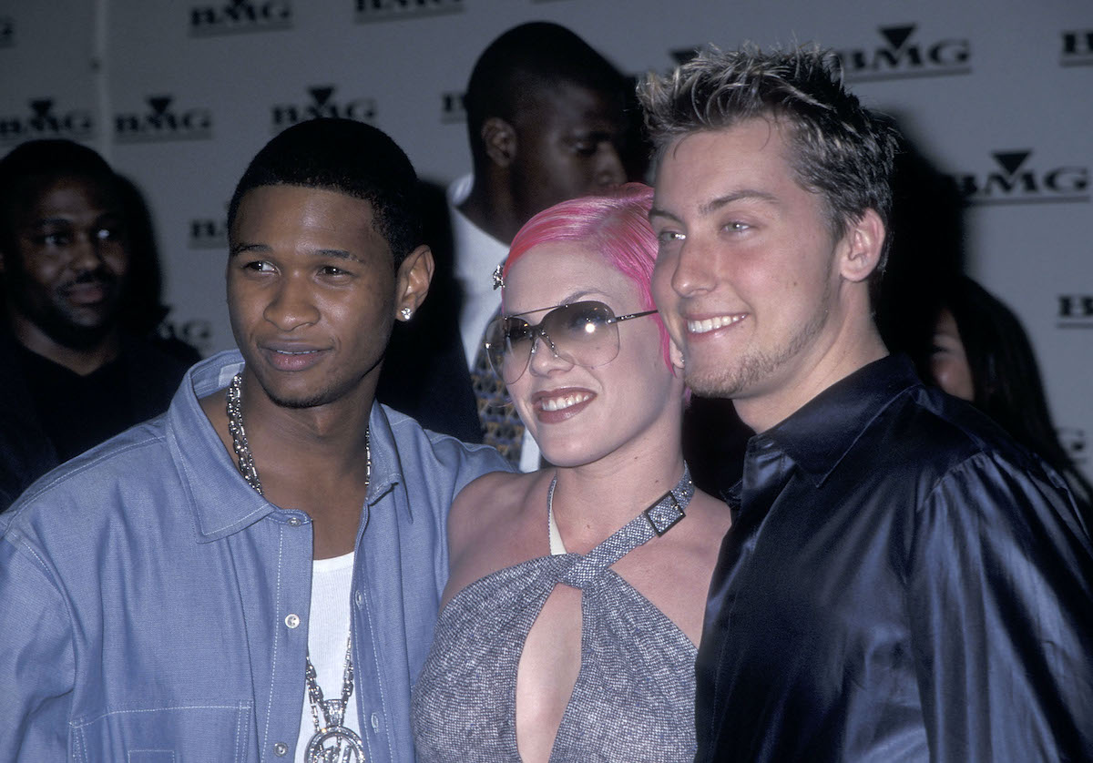 Usher, Pink, and Lance Bass