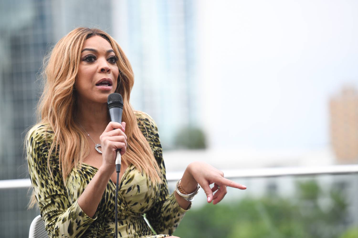 ATLANTA, GA - AUGUST 29: TV personality Wendy Williams attends Wendy Digital Event at Atlanta Tech Village Rooftop on August 29, 2017 in Atlanta, Georgia.