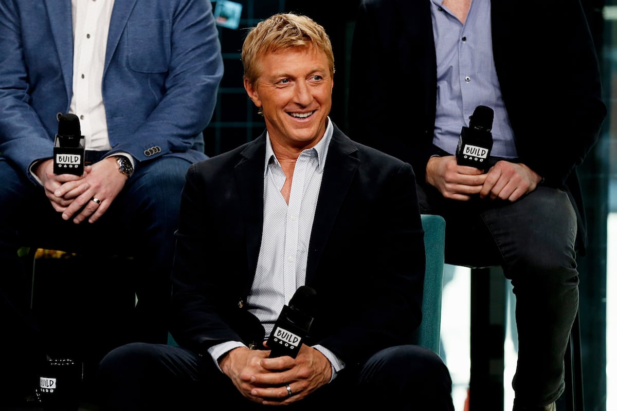 William Zabka attends the Build Series to discuss 'Cobra Kai' at Build Studio on April 24, 2019 in New York City.