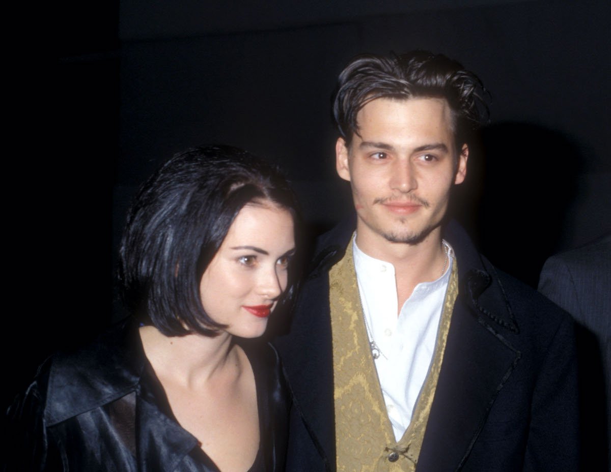 Winona Ryder and Johnny Depp