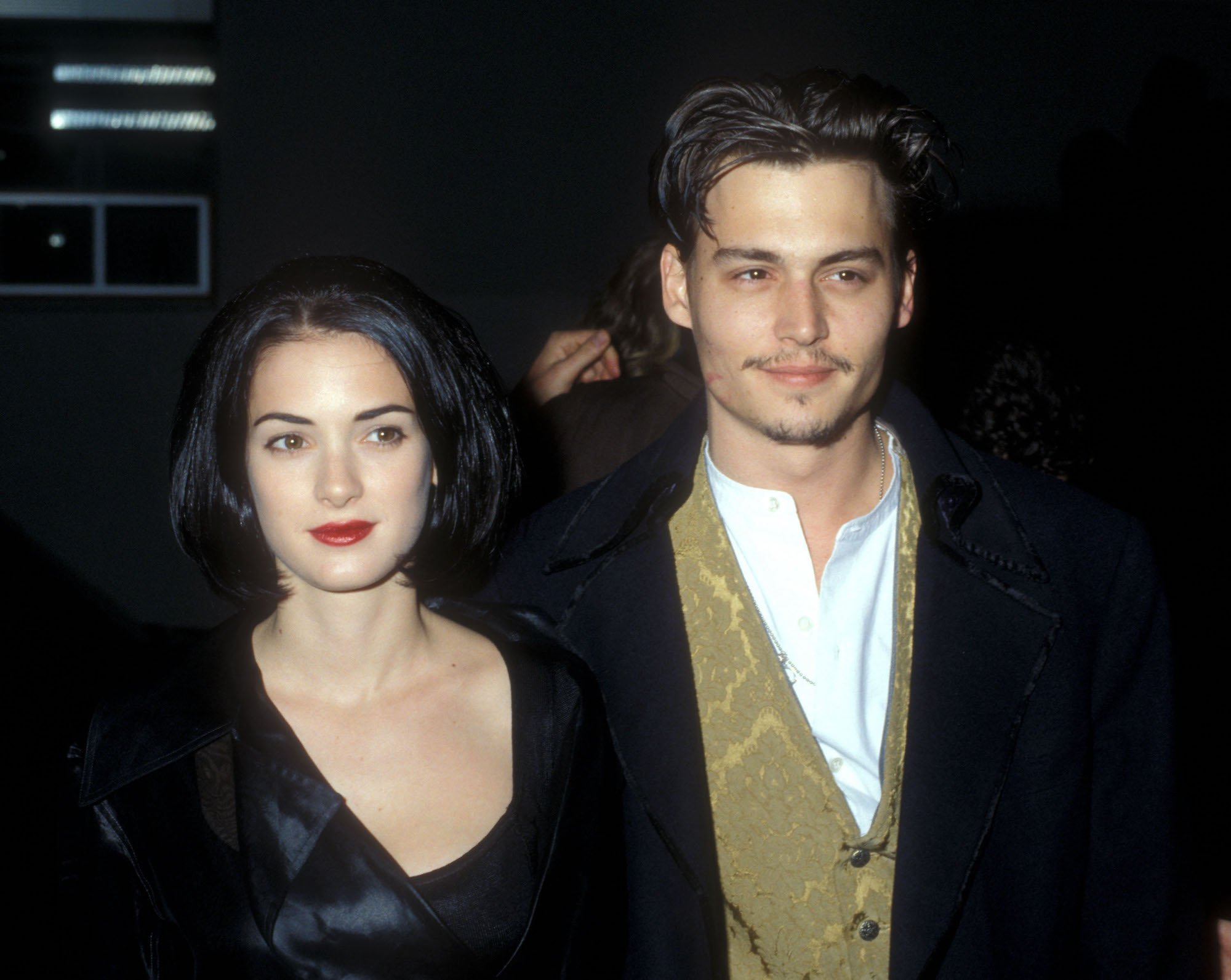 Winona Ryder and Johnny Depp