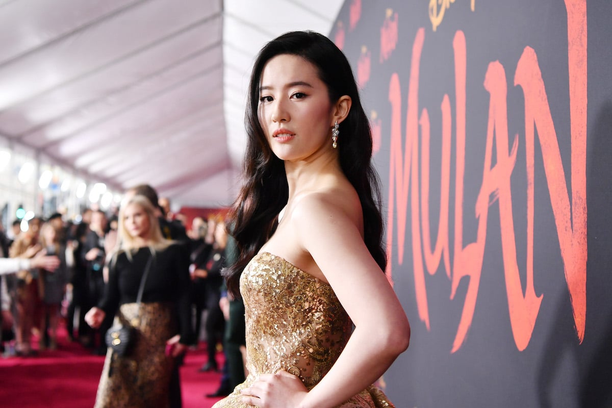 Yifei Liu attends the premiere of Disney's "Mulan" on March 09, 2020 in Hollywood, California | Amy Sussman/Getty Images