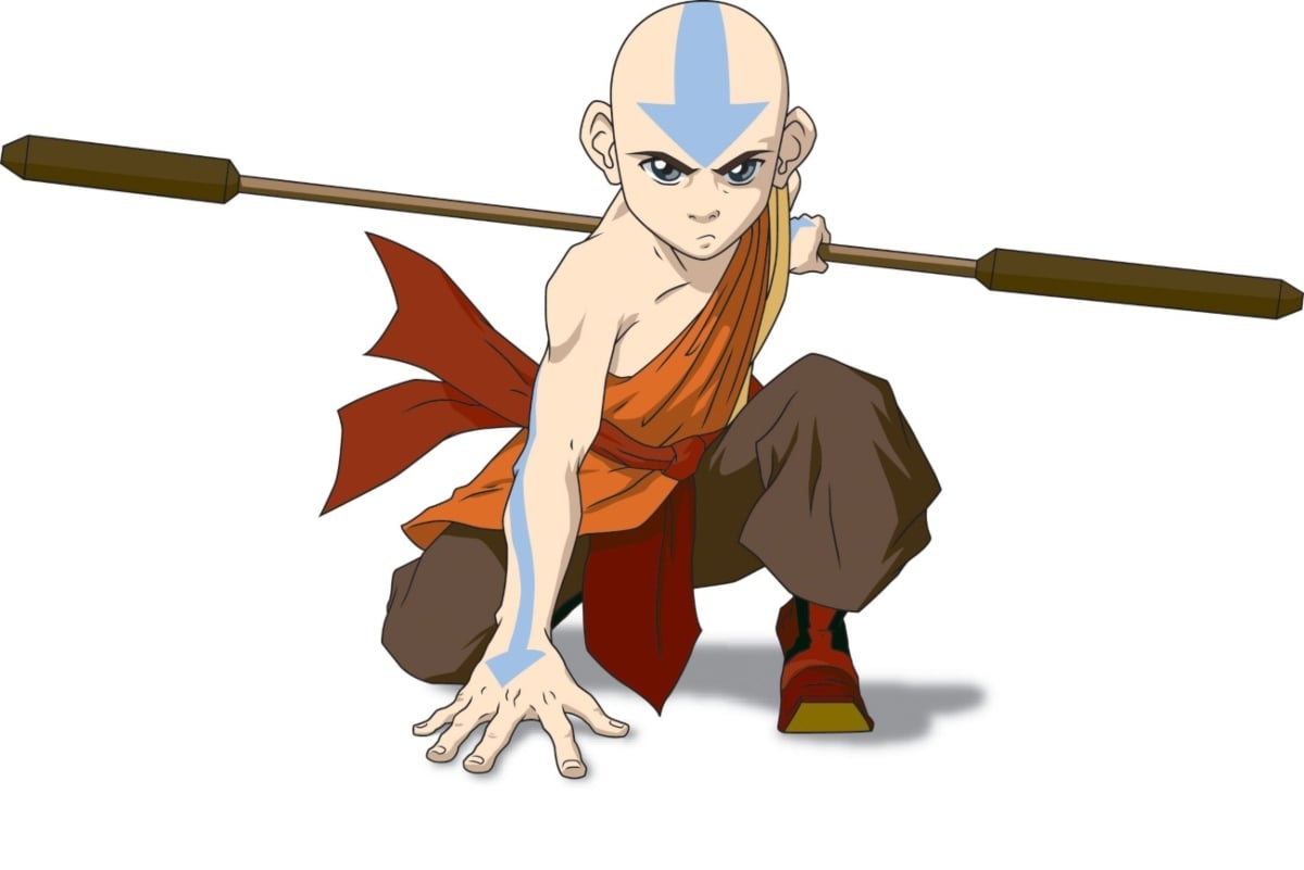 Aang in 'Avatar: The Last Airbender'