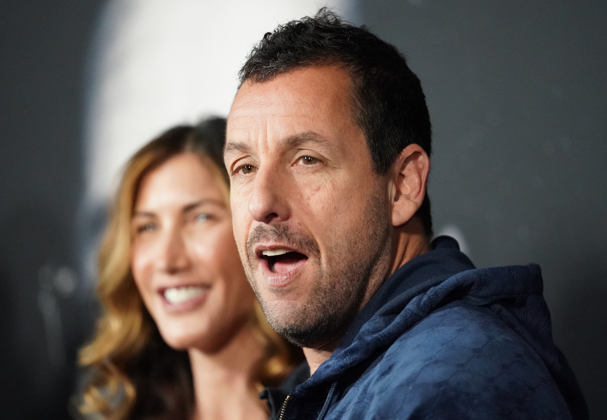 Adam Sandler and Jackie Sandler