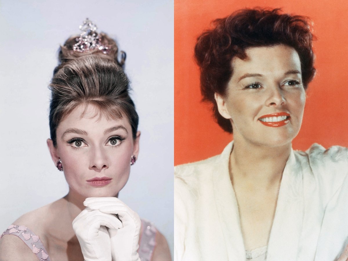 Audrey Hepburn Katharine Hepburn