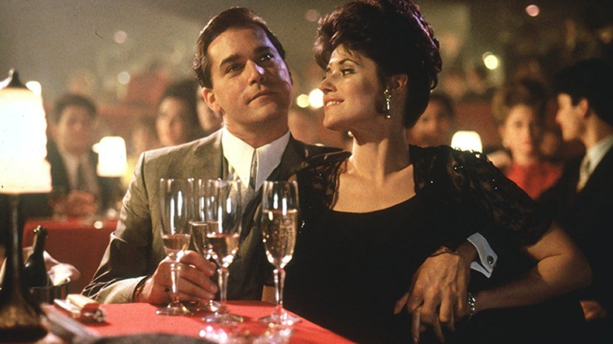 Ray Liotta and Lorraine Bracco in 'Goodfellas'